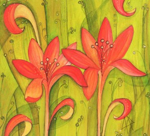 Orange lily´s
